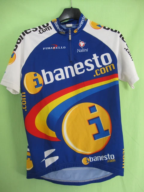 Maillot Cycliste Vintage Nalini - Équipe Banesto - Pinarello - Taille 2 / S