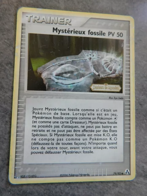 Mystérieux fossile PV 50 Holo-EX:Créateurs de Légendes- 79/92 - Carte Pokemon FR