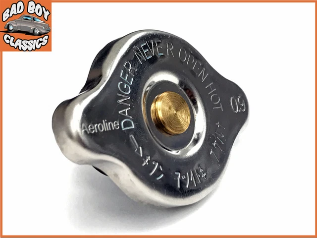 0.9 Bar Radiator Cap For Honda, Lexus, Mazda (1990-Now) - Metal, Made In Japan