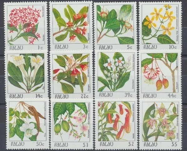 Palau, MiNr. 176-187 A, postfrisch / MNH - 694185