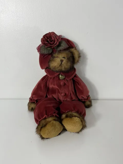 The Bearington Collection Series Plush Teddy bear Ashliee 1519 16in VTG 2005