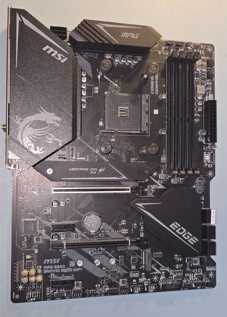 MSI MPG B550 Gaming Edge Wifi Motherboard - Amd B550 - Amd Am4 Socket ...