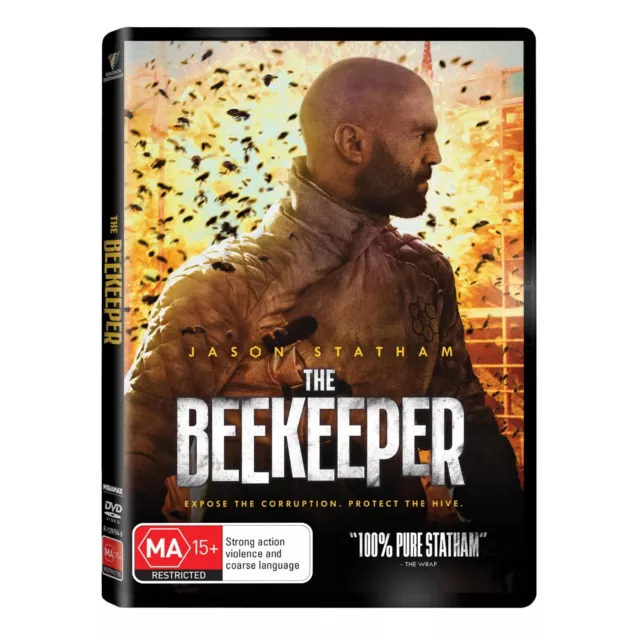 BRAND NEW The Beekeeper (DVD, 2024) *PREORDER R4 Movie Jason Statham