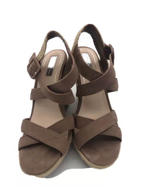 Women´s Jessica Simpson Wedge Sandals - Tan -  Size 6.5