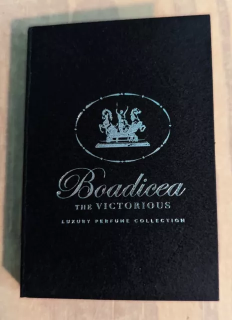 NEW Boadicea The Victorious Consort 1.5 ml Factory Boxed Travel Spray Sample NEW Boadicea The Victorious Consort 1.5 ml Factory Boxed Travel Spray Sample