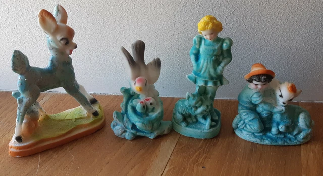 4 STATUETTES BAROMÈTRE EUR 12,00 - PicClick FR