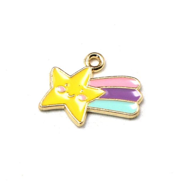10 Pcs DIY Anhänger Charms Schmuckzubehör Für Ohrringe Anhänger Handbuch