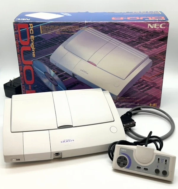 TurboDuo Console PC Engine Duo RX RGB And Region Switch Upgraded