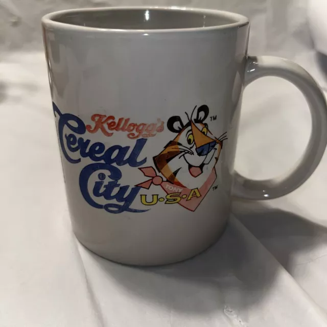 Vintage Kellogg’s Tony the Tiger Mug Cereal City