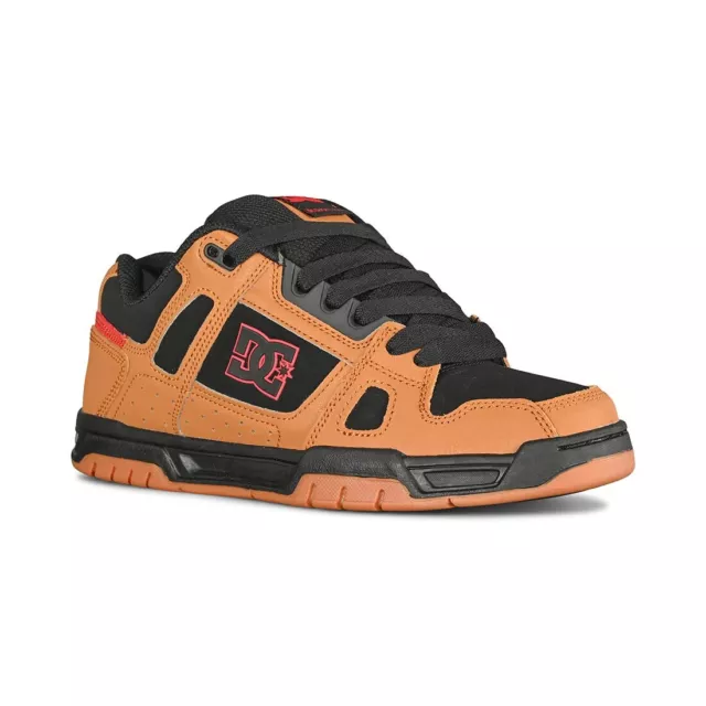 DC Stag Skate Schuhe - Schwarz/Weizen