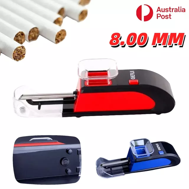 Automatic Cigarette Machine Rolling Tobacco Electric Roller Injector Tube Maker