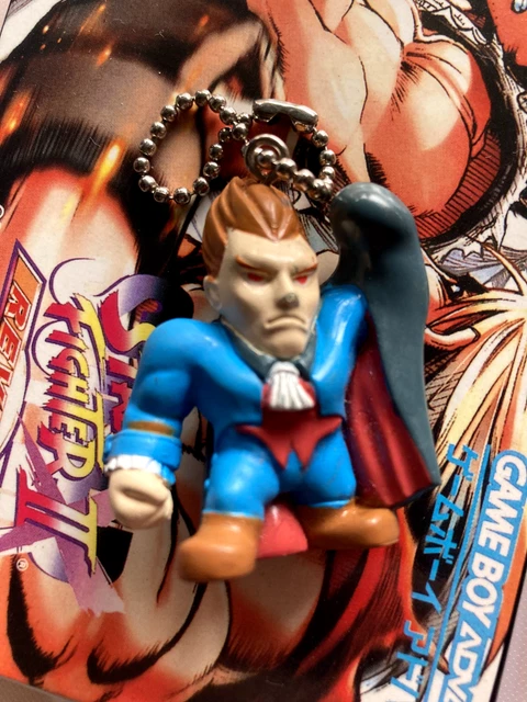 Darkstalkers Demitri Figure Capcom Keychain Keyring Gashapon street fighter