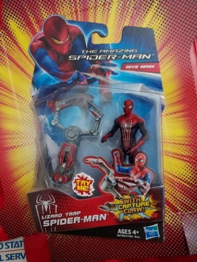 Amazing Spider-man Lizard Trap,  Movie Series 3.75 Figure. MiP,  Rarer.