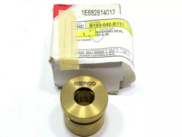 Fisher Controls 1E682814012 Seal Bushing 34 & 40 NEW IN BOX