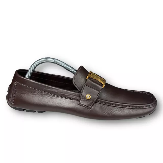 LOUIS VUITTON Monte Carlo Python Snakeskin Leather Shoes 7 LV 8 US 41 Euro