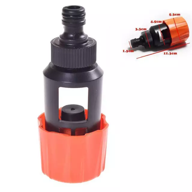 Universal Kitchen Mixer Tap To Garden Hose Pipe Connector Adapter Tools Orange 3