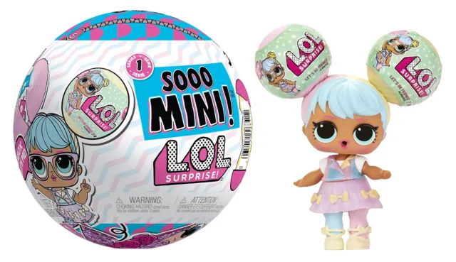 L.O.L. Surprise! Sooo Mini with Collectible Doll, 8 Surprises, Mini L.O.L. Surpr