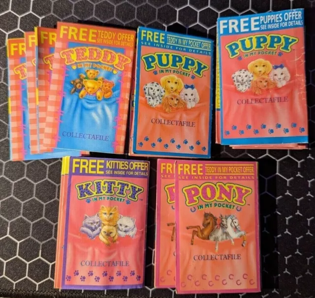 Puppy/Kitty/Pony/Teddy in my pocket collectafiles