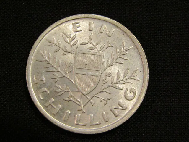 Austria 1925 1 Schilling Silver unc Coin