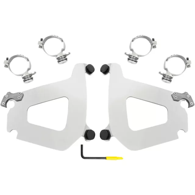 Memphis Shades Bullet Mounting Kit - XV19 - Polished MEK2010