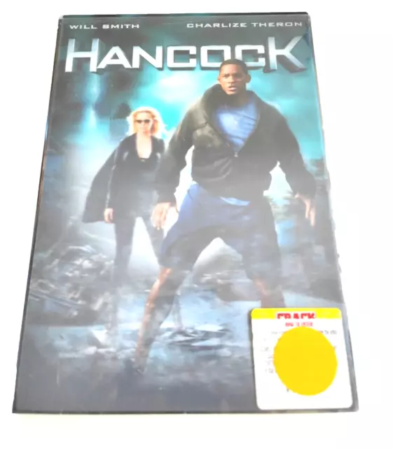 HANCOCK (DVD ) Will Smith comedy drama epic - Good condition free post 🚨👍🏻