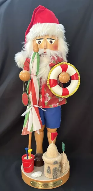 Steinbach Beach Santa Christmas Nutcracker Limited Edition