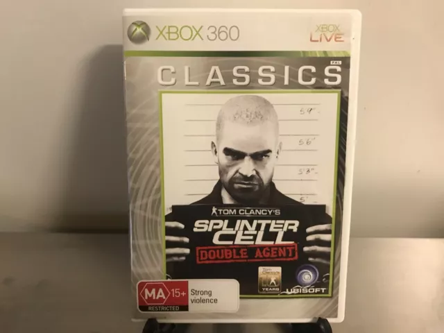 Tom Clancys Splinter Cell Double Agent - Xbox 360 - Tested - No Manual