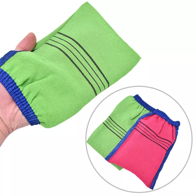 1x Moroccan Hammam Bath Scrub Glove Exfoliating Facial Tan Remover SPA Beauty-wf