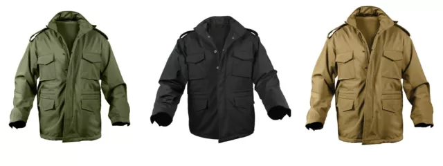 Military USGI Soft Shell Tactical M-65 Field Jacket 3-Layer Construction XS-3XL