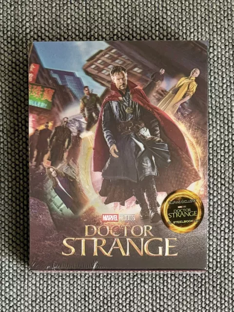 Doctor Strange 3D Blu-ray Blufans Single Lenticular Steelbook OVP Marvel