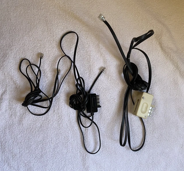 Lot de 3 Câbles Téléphoniques 4.99€ le lot Livraison Rapide incluse