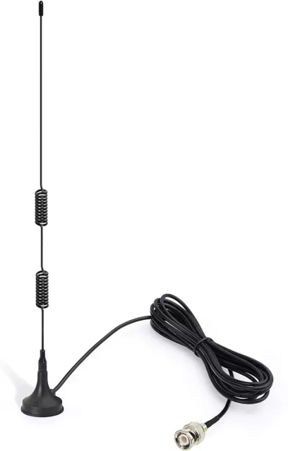 Bingfu VHF UHF Polizei Scanner Antenne BNC Für Uniden Bearcat Radio Shack Auto