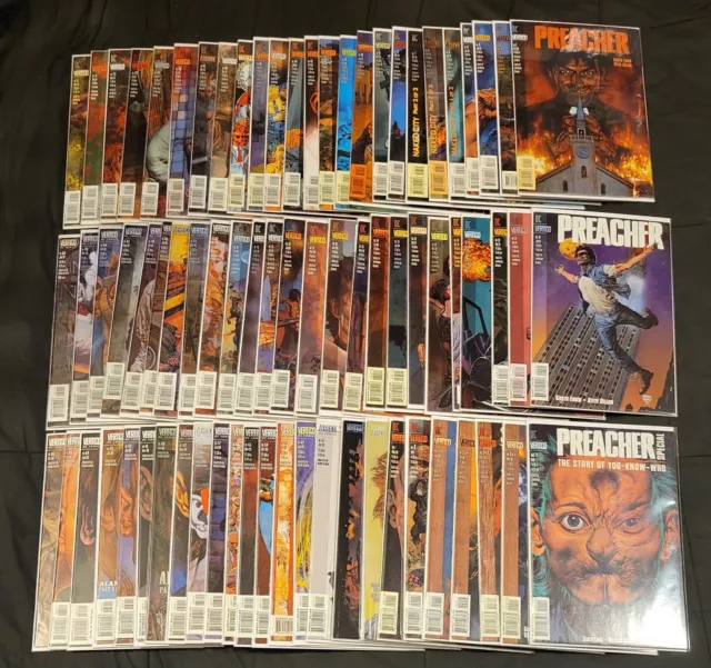 Preacher 1-66 Complete Series + Saint Of Killers 1-4 + 5 One-Shots Lot Of 75