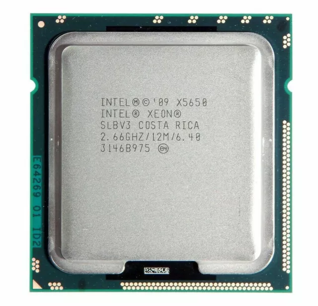 Intel Xeon Processor X5650 6 Core SLBV3 (8M Cache, 2.66 GHz)