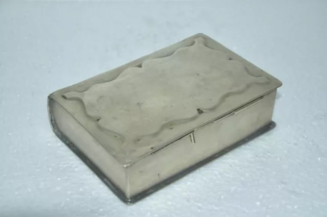 Old Brass Book Shape Handcrafted 5 Compartment Betel Nut Cutter