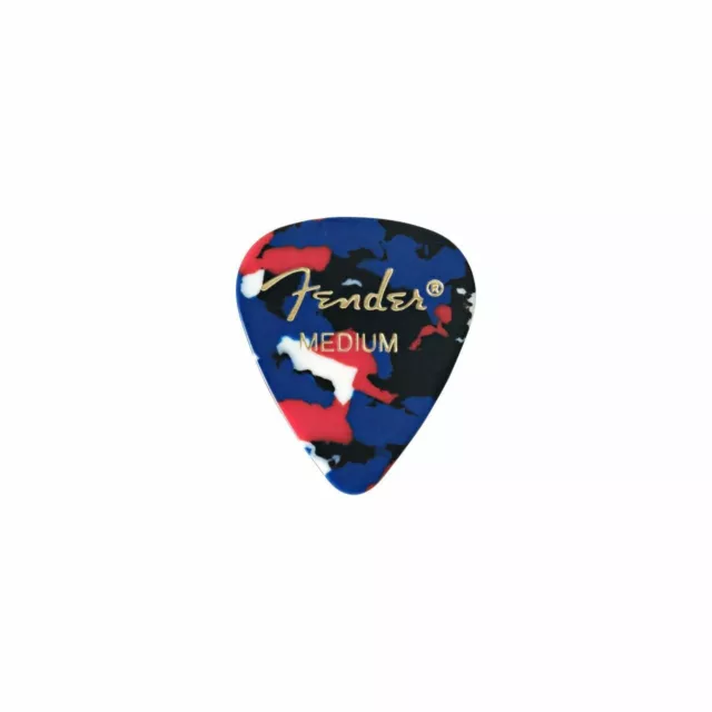 Fender 351 Shape Picks, Confetti, Heavy, 12 Count