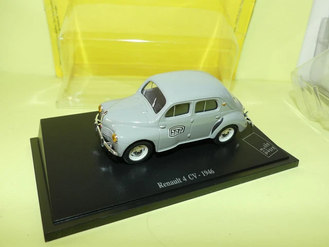 RENAULT 4CV 1946 PTT LA POSTE UNIVERSAL HOBBIES  1:43 blister