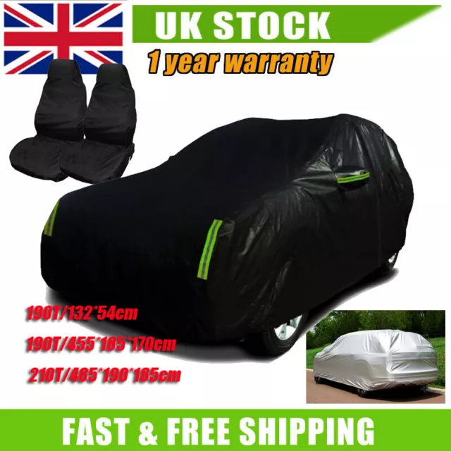 BLACK FULL SUV Car Cover Waterproof Outdoor For Land Rover Range Rover  Evoque £23.39 - PicClick UK
