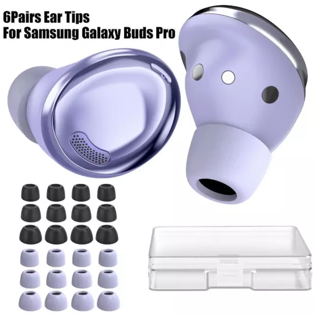 Memory Foam Ear Pads Replacement Earplugs Ear Tips For Samsung Galaxy Buds Pro