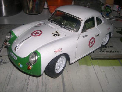 Bburago Porsche 356 B Burago 1/18-Totalmente rifatta-modello unico e collezionabile vedi 