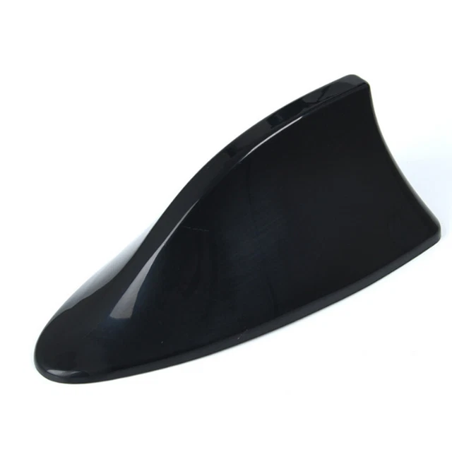 NUOVA ANTENNA TETTO auto pinne di squalo nera radio segnale FM/AM NUOVA ANTENNA TETTO auto pinne di squalo nera radio segnale FM/AM