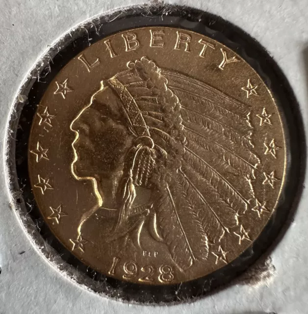 1928 Indian Head $2.50 Gold Quarter Eagle Ms Choice Unc Beautiful Coin!