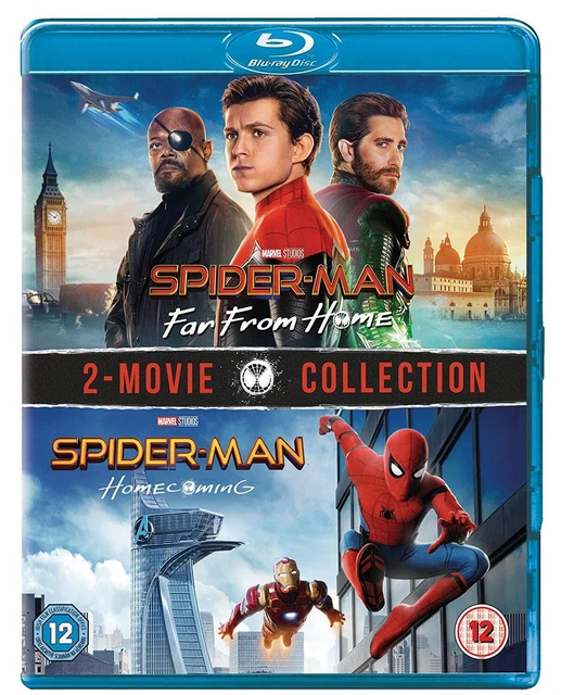 Spider Man Far From Home 3d Blu Ray SPIDER-MAN: FAR FROM Home & Spider-Man : Homecoming (Blu-ray Blu-ray