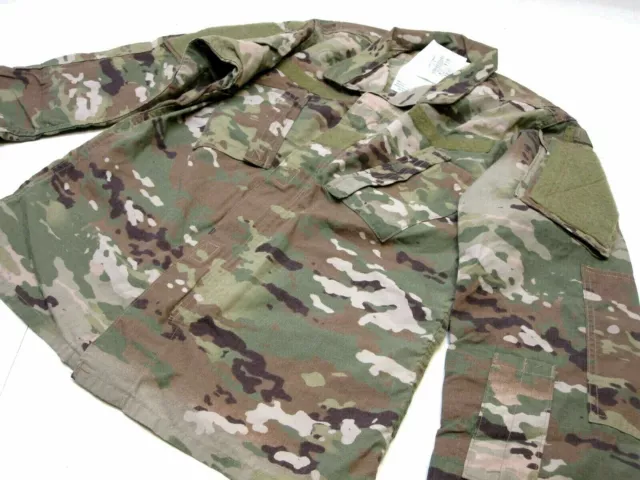 Us Army Air Force Flame Resistant Shirt Uniform Coat Ocp Scorpion Medium/Regular