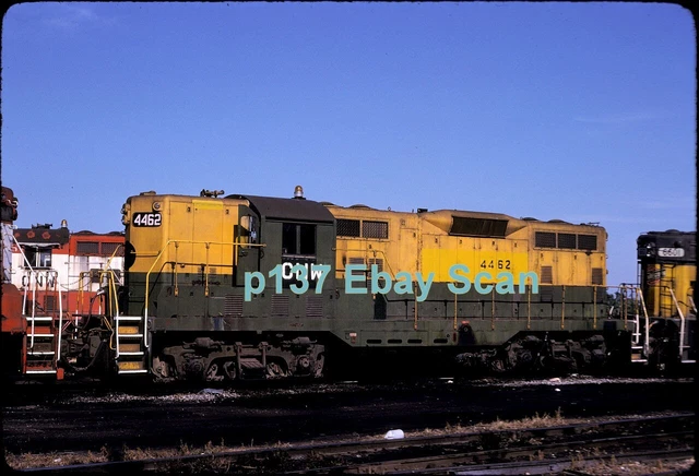 CNW Chicago & North Western ex DRGW RI PNC 4462 ORIGINAL 1990 Kodachrome Slide