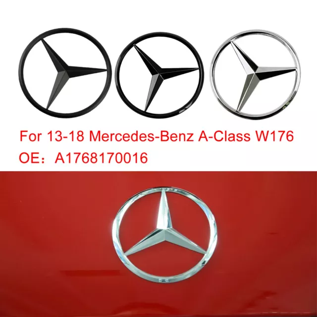 ORIGINAL Mercedes Emblem Logo Motorhaube blau C-Klasse W204 Ø 57mm  2048170616