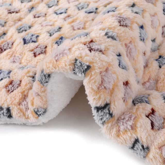 Self Warming Pet Bed Cushion Pad Dog Cat Cage Kennel Crate Soft Mat Sleeping Bed 4