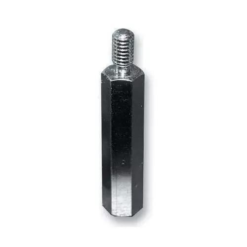 Entretoise filetée RS PRO, longueur 10mm, Mâle / Femelle, M3 x M3