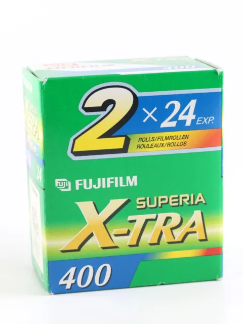Fujifilm Superia 400 2x24 Exp. 24 x 36mm 24 X 36 MM Pellicule Couleur Film