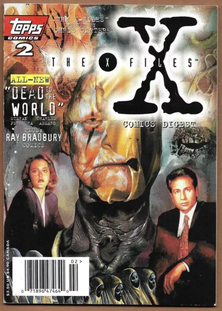 1996 The X-Files Topps Comics Digest #2 comic book 5 x 7 rare size